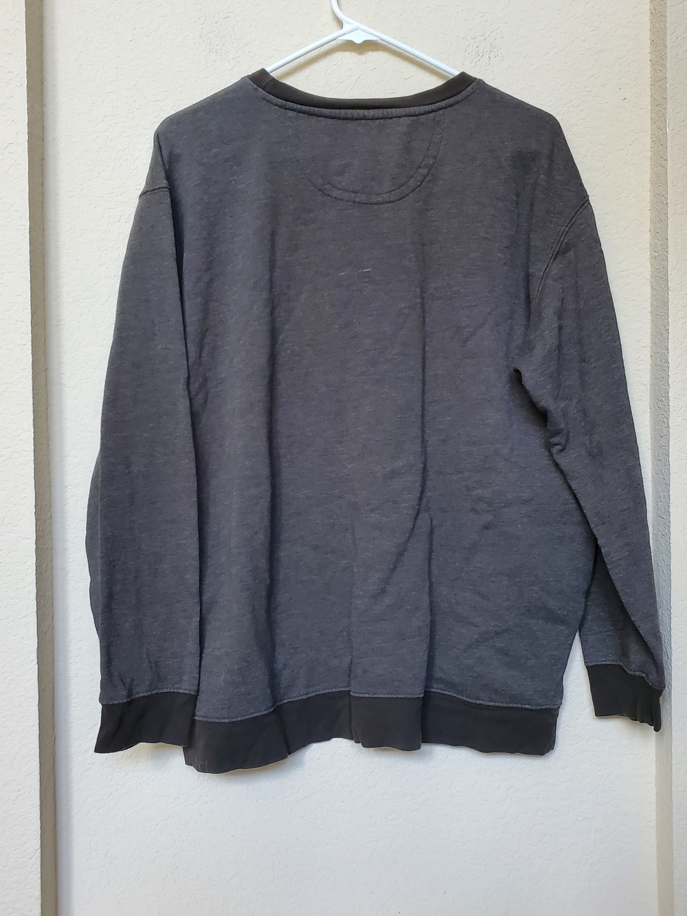 NATURAL LIFE Charcoal Floral "Life is Beautiful" Graphic Sweatshirt.  Size Med - Picture 6 of 7